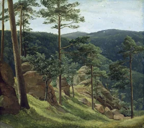 Vue du mont Brocken, 1829